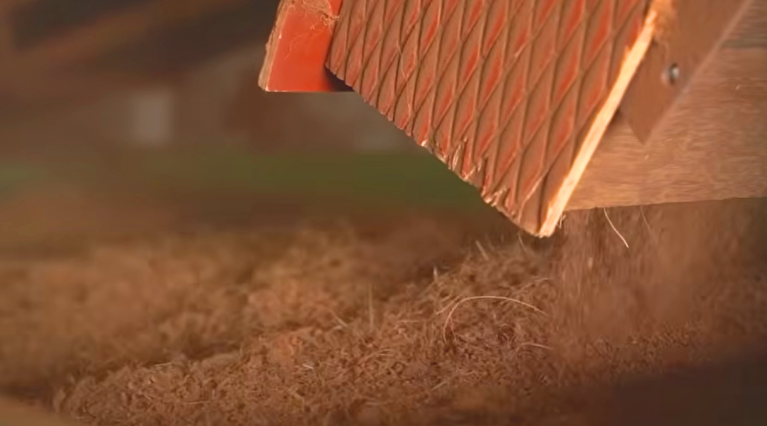 Quality screening of coconut pith