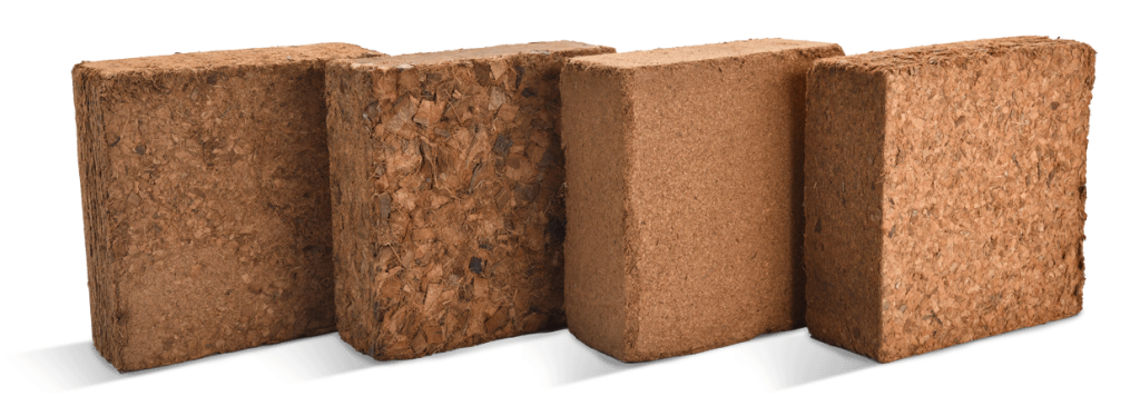 Premium 5KG Euros Grower coco peat and coir chip blocks